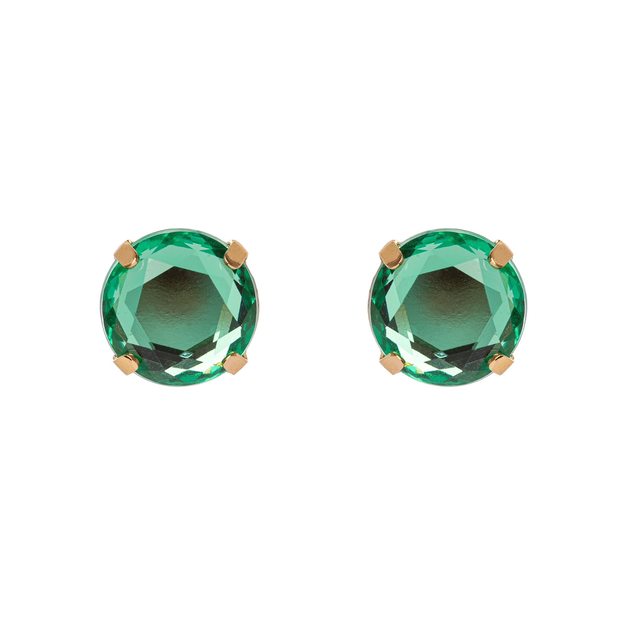 Orecchini punto luce sfaccettato Sunrise - Verde - Sodini Bijoux