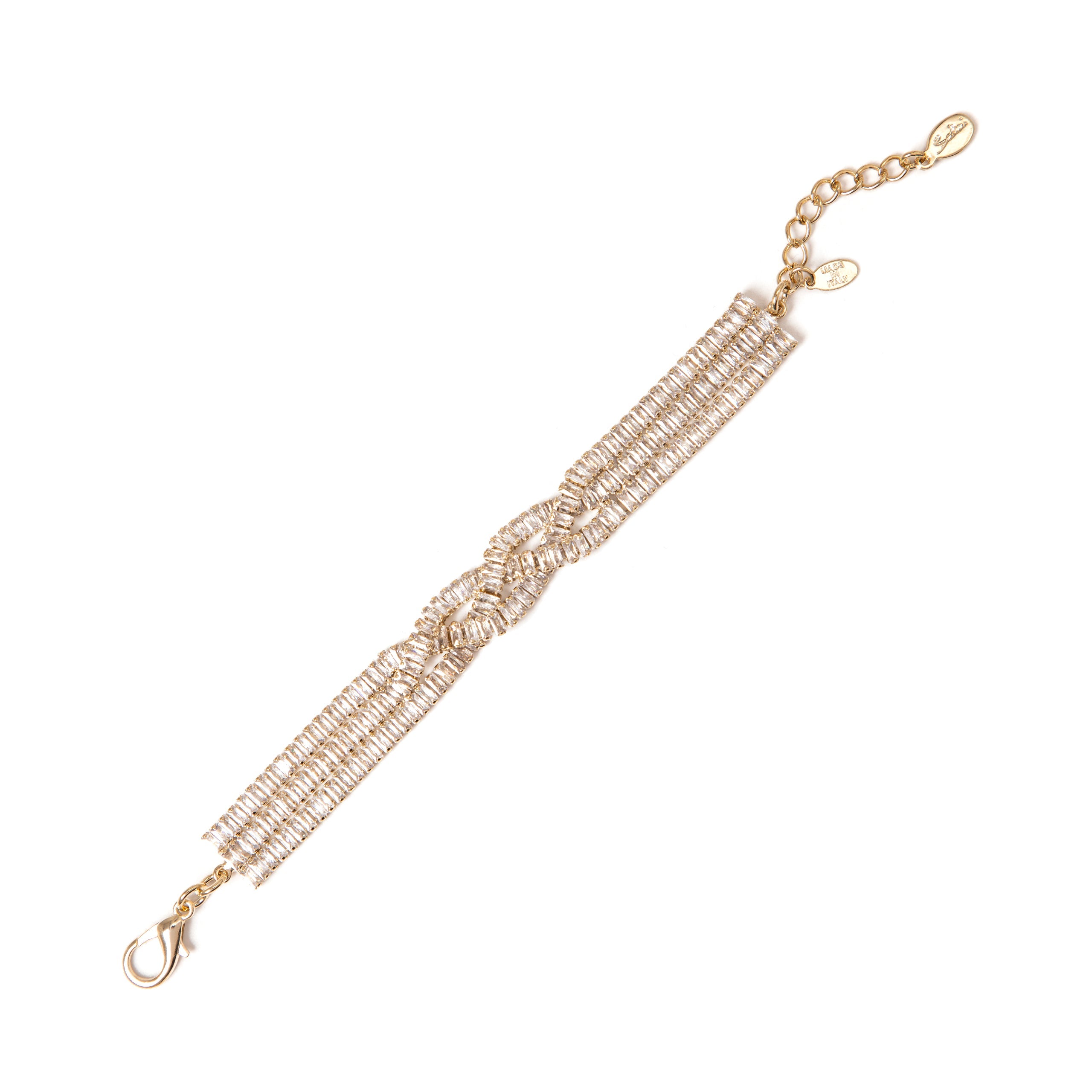 Bracciale a tre fili Cometa - Bianco - Sodini Bijoux