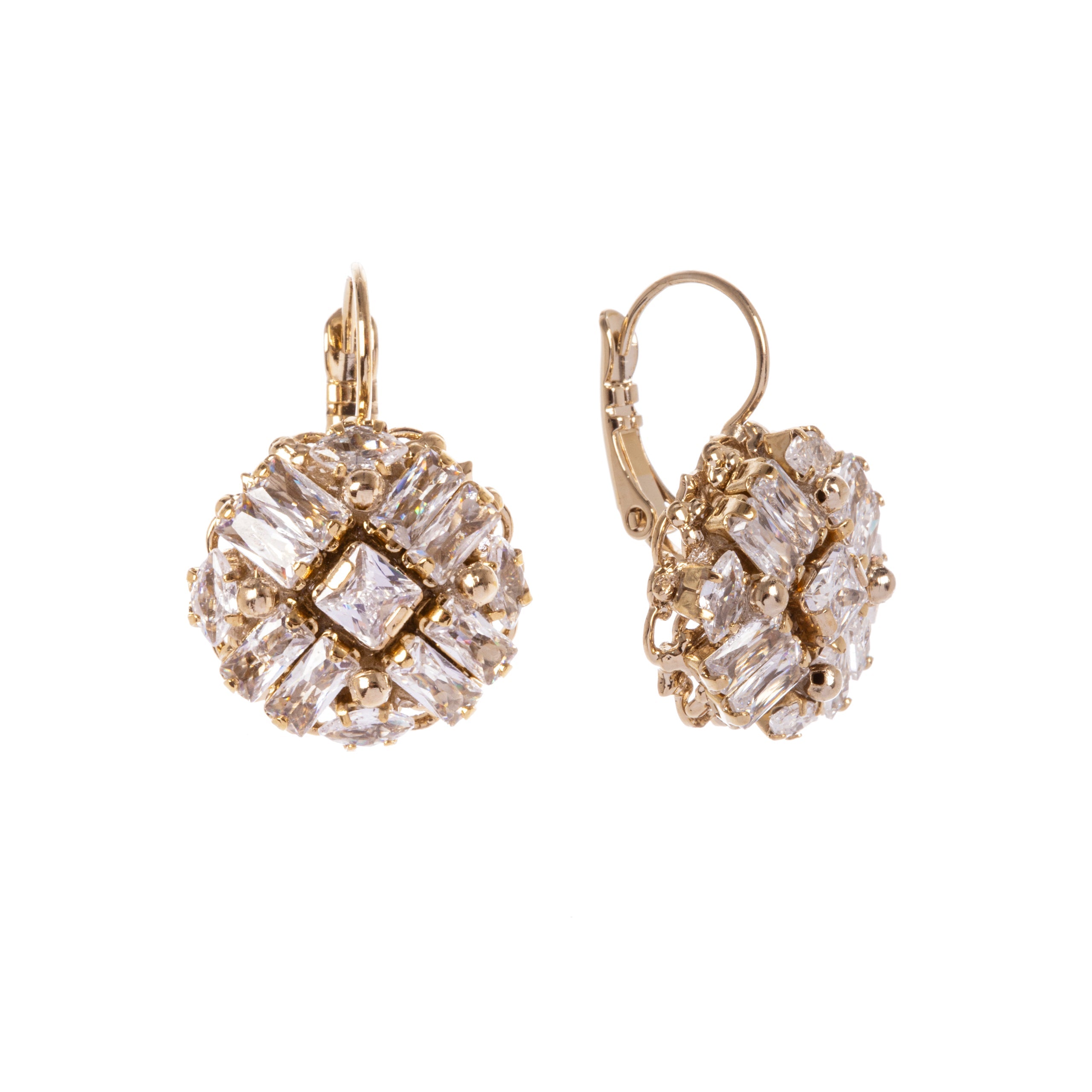Orecchini romboide Cometa - Bianco - Sodini Bijoux