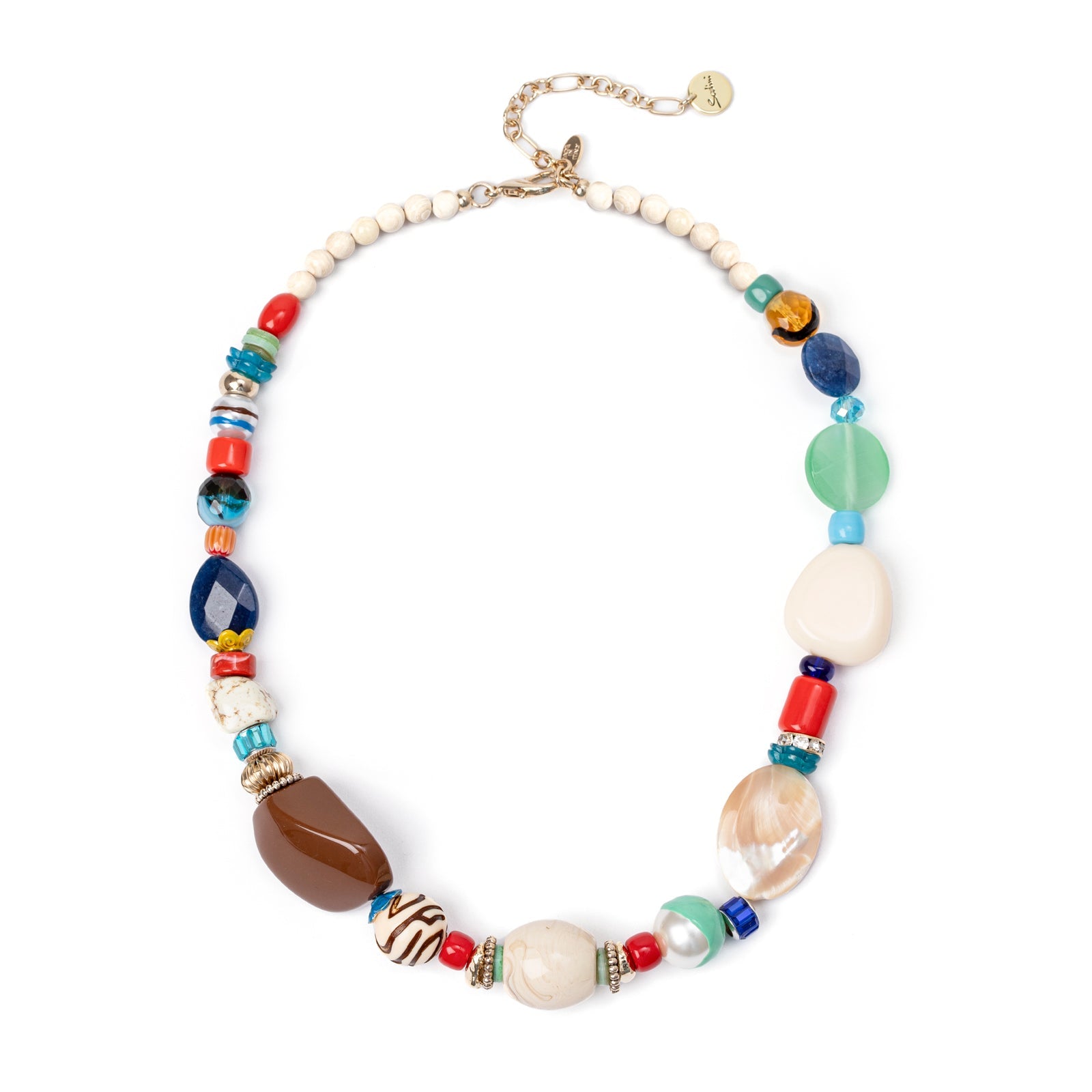 Colorful necklace Partenope - Multicolor - Sodini Bijoux