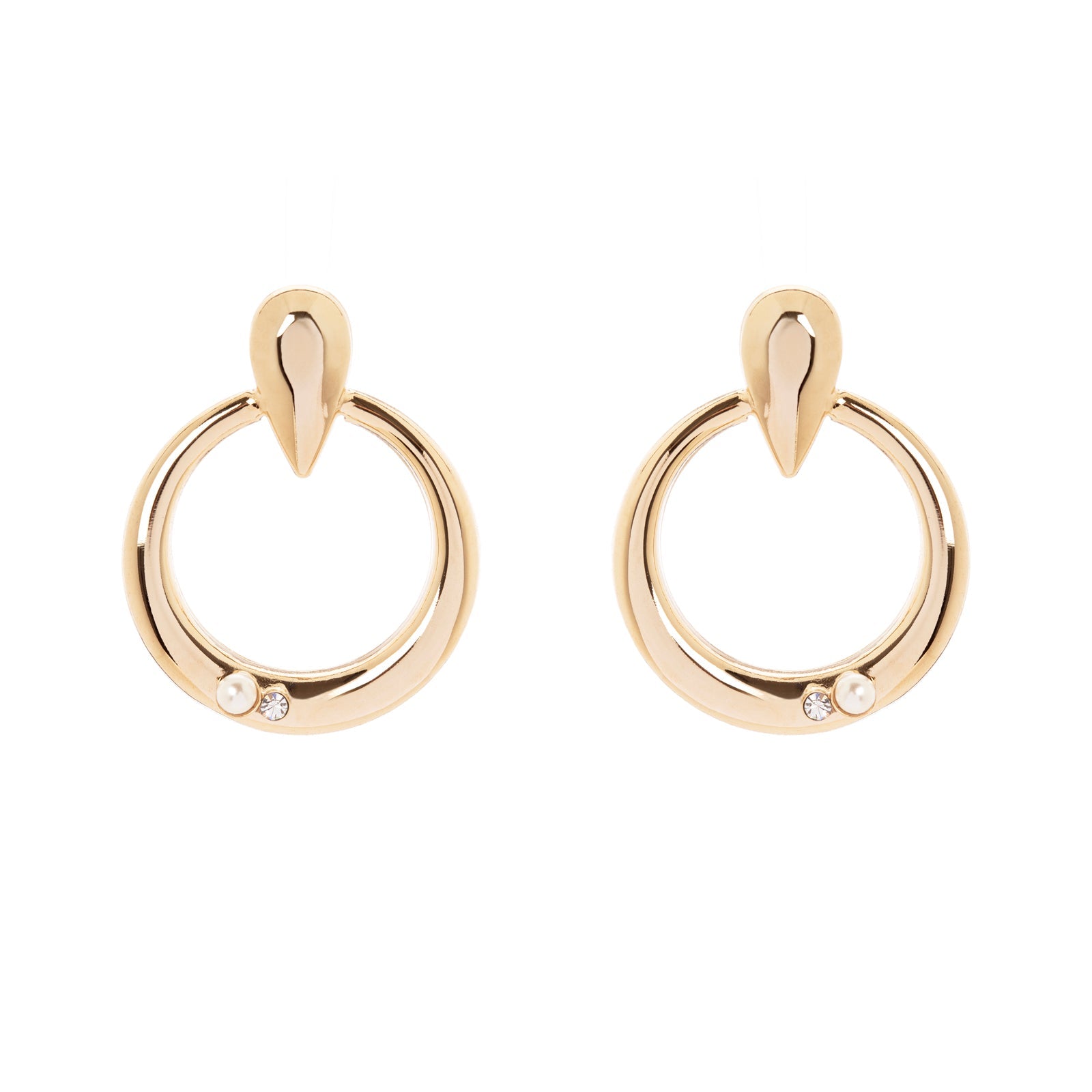 Orecchini goccia e cerchietto Amaranta - Oro - Sodini Bijoux