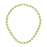 Choker with chained spheres Semira - Green - Sodini Bijoux