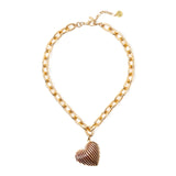 Girocollo catena e cuore Malena - Rosso - Sodini Bijoux