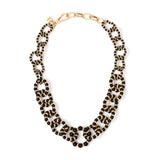 Collana corta a cerchi Drusilla - Nero - Sodini Bijoux