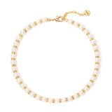 Girocollo perle e anellini Drusilla - Bianco - Sodini Bijoux