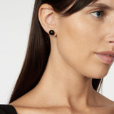 Orecchini semi-sfera Drusilla - Nero - Sodini Bijoux