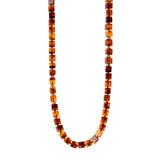 Collana con elementi cubici Yaba - Marrone - Sodini Bijoux