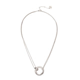 Collana corta doppio filo Judith - Argento - Sodini Bijoux