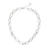 Girocollo con anelli di zirconi Judith - Argento - Sodini Bijoux