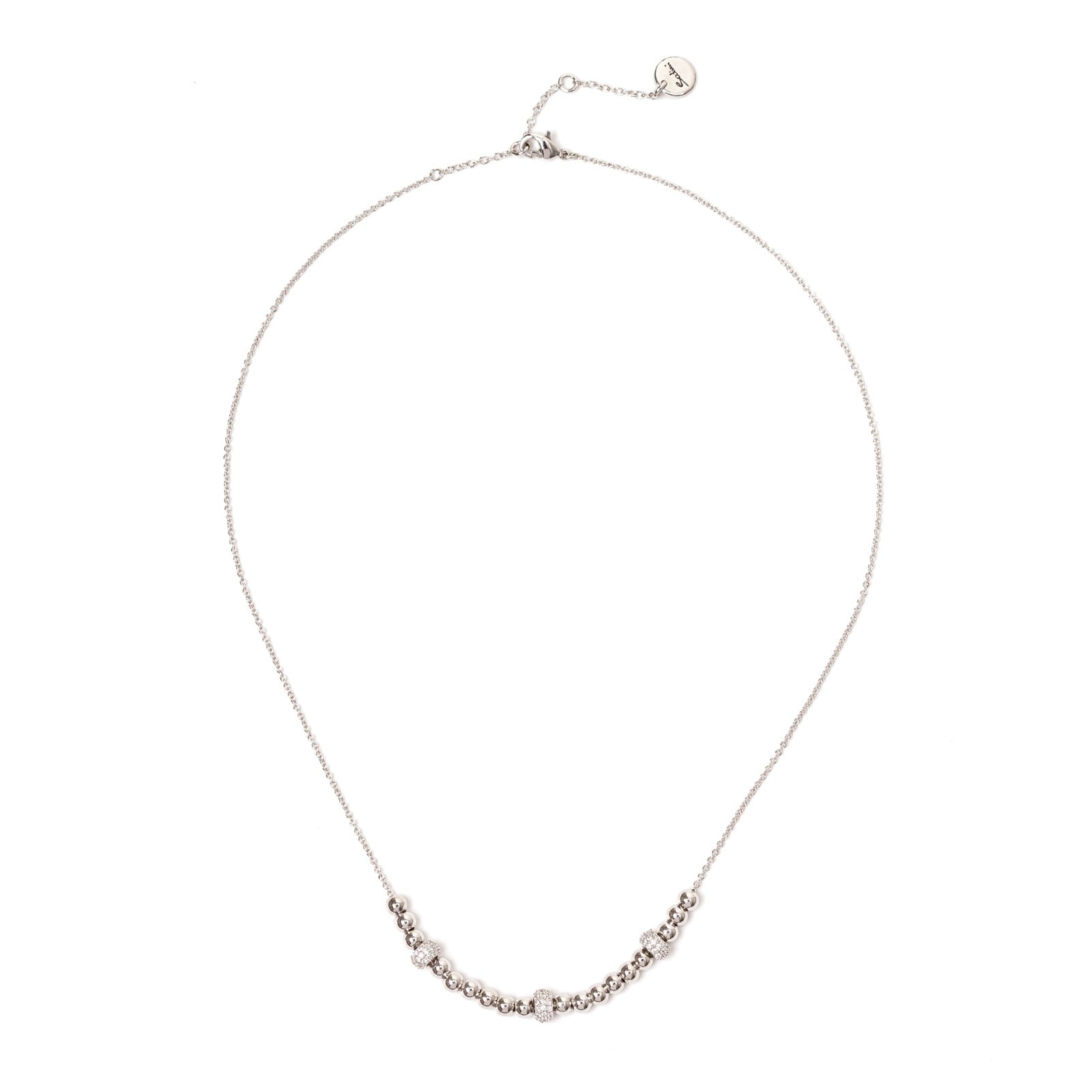 Girocollo catena e sfere Judith - Argento - Sodini Bijoux
