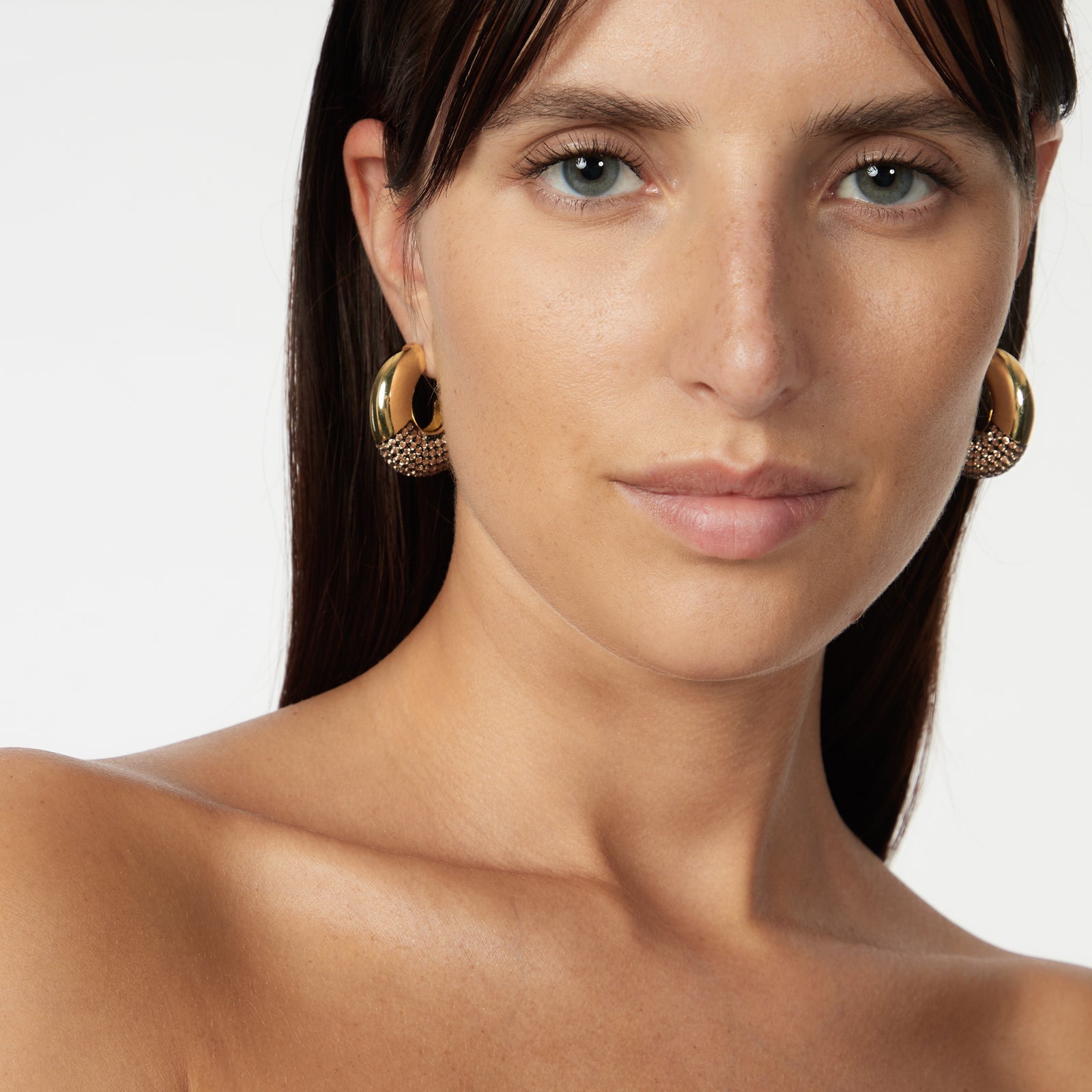 Orecchini a cerchio spesso Judith - Oro - Sodini Bijoux