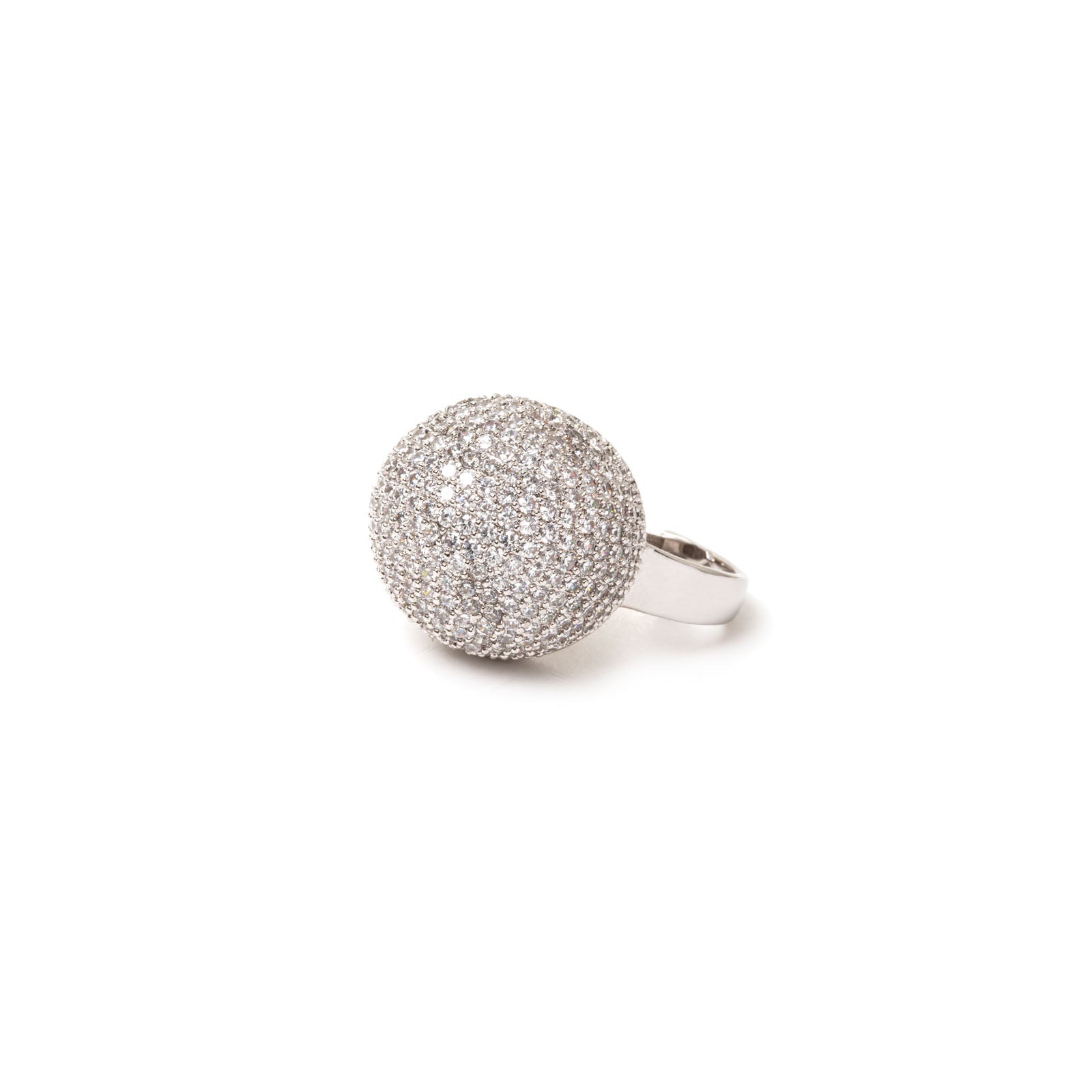 Anello piccola sfera Judith - Argento - Sodini Bijoux