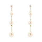 Long earrings Ninive - Gold - Sodini Bijoux