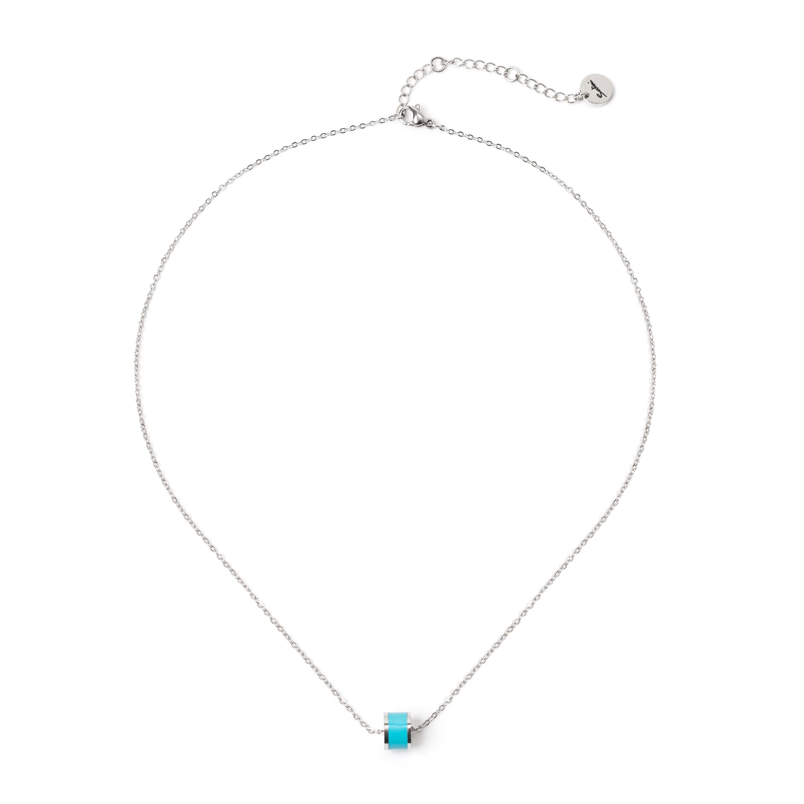 Girocollo con cilindretto Candy - Blu - Sodini Bijoux