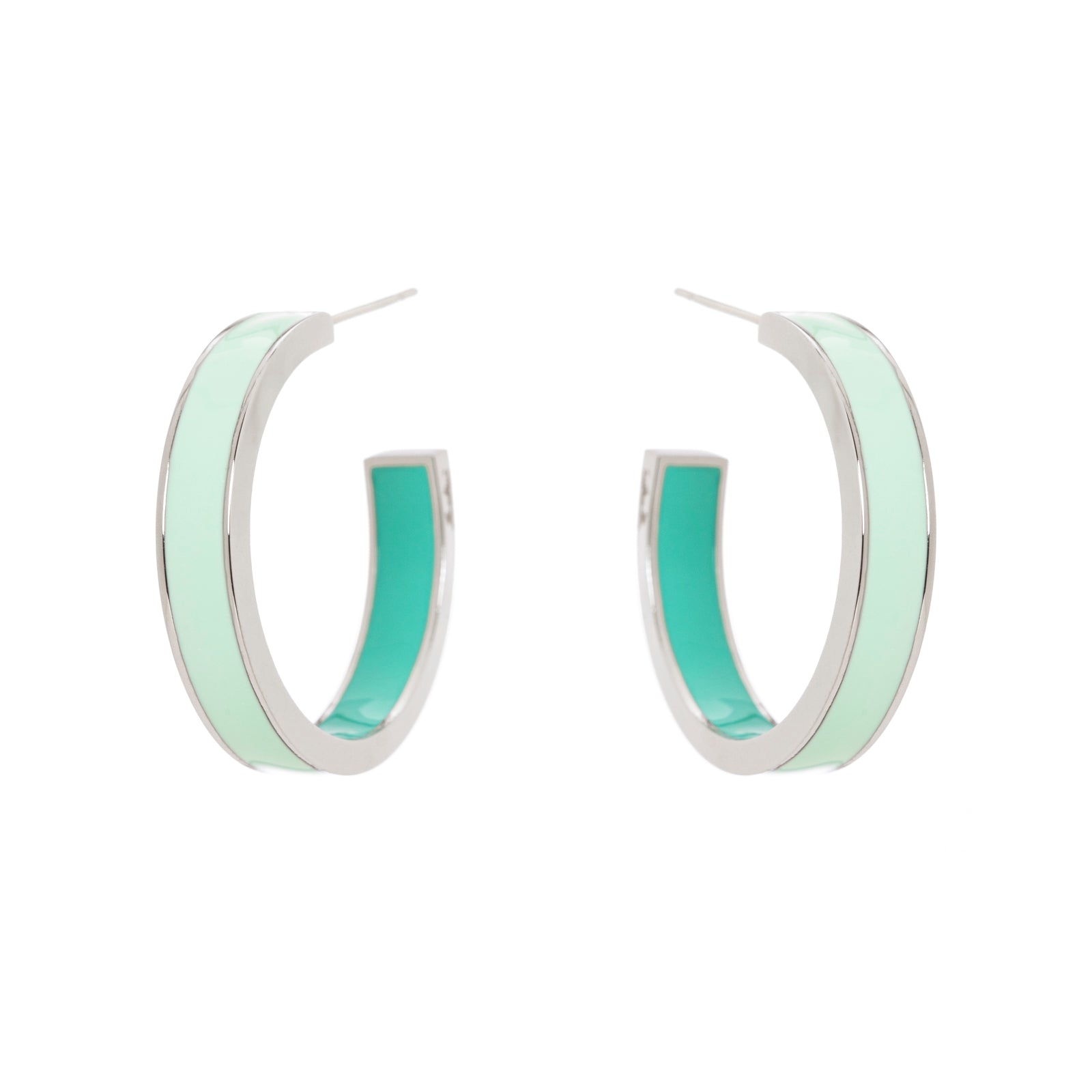 Orecchini a fascia Candy - Acquamarina - Sodini Bijoux