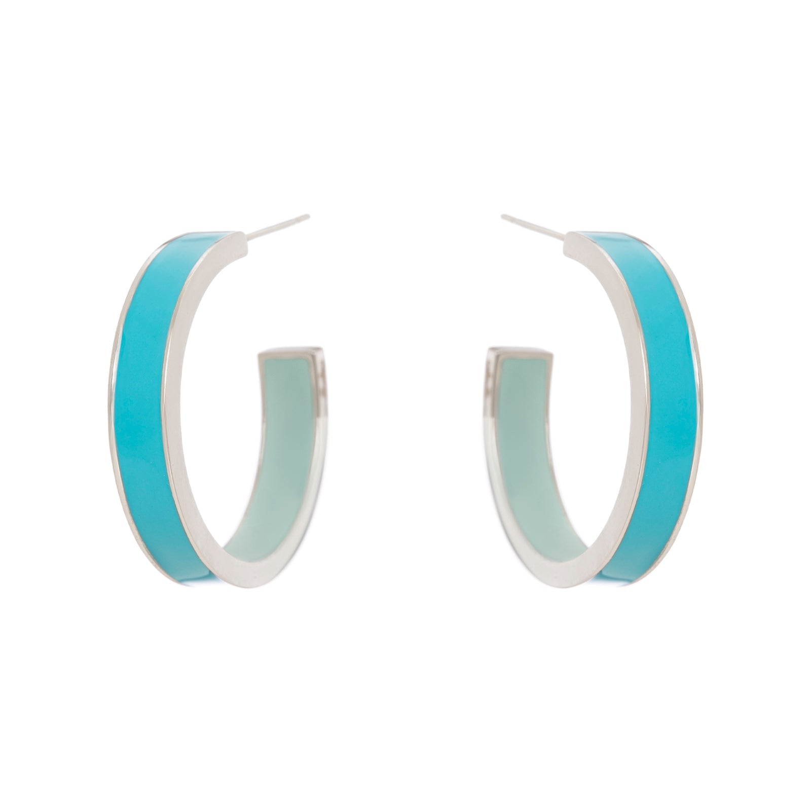 Orecchini a fascia Candy - Blu - Sodini Bijoux