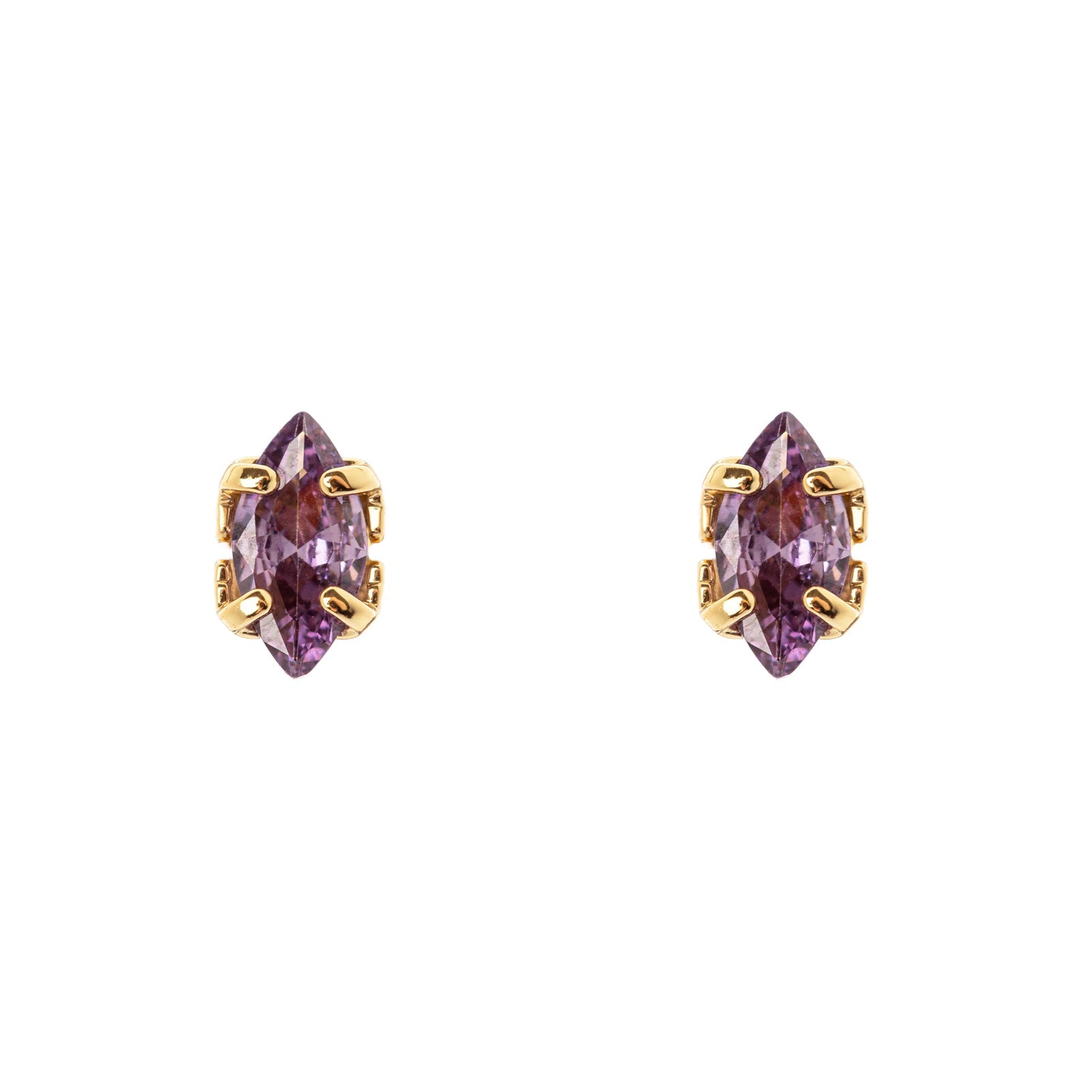 Light point earrings Crystalline - Purple - Sodini Bijoux