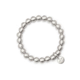 Bracciale elastico boule piccole Sissi - Argento opaco - Sodini Bijoux