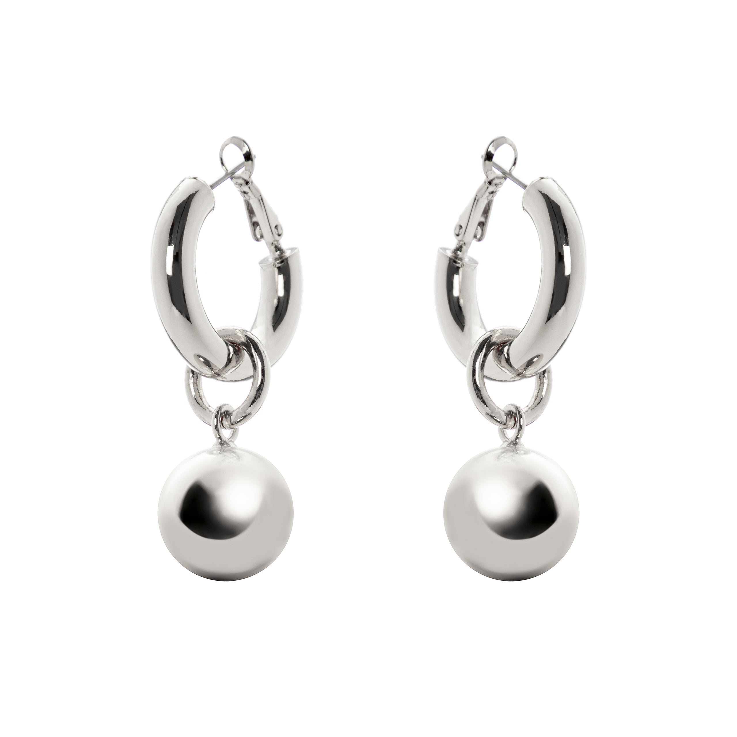 Orecchini boule e cerchietto Sissi - Argento - Sodini Bijoux