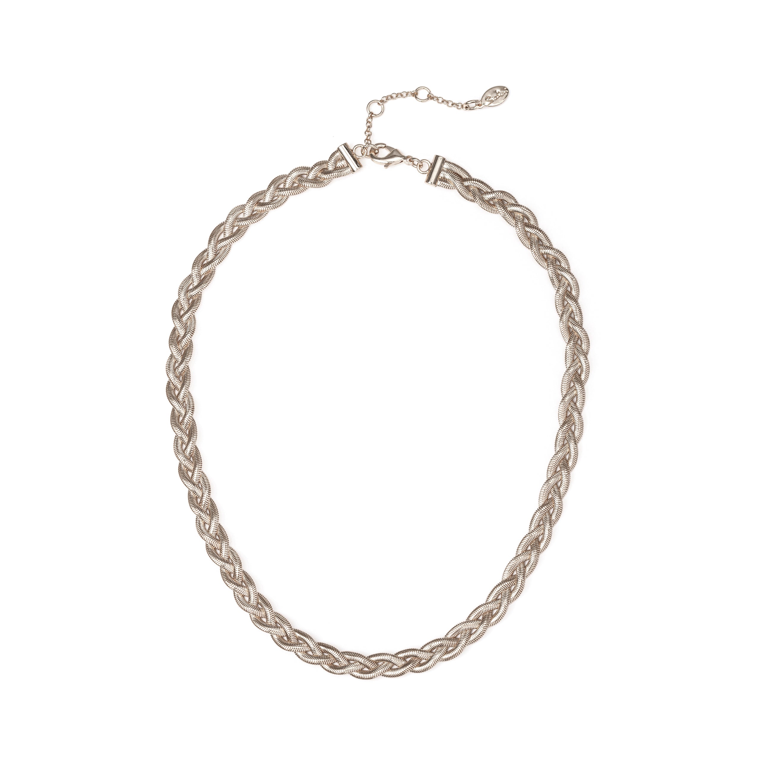 Collana a catene intrecciate Cleopatra - Bronzo - Sodini Bijoux