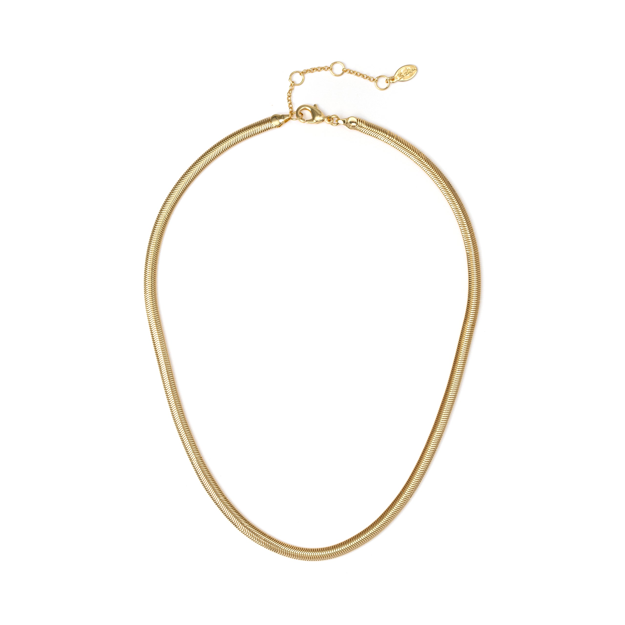 Cleopatra serpentine necklace gold Sodini Bijoux