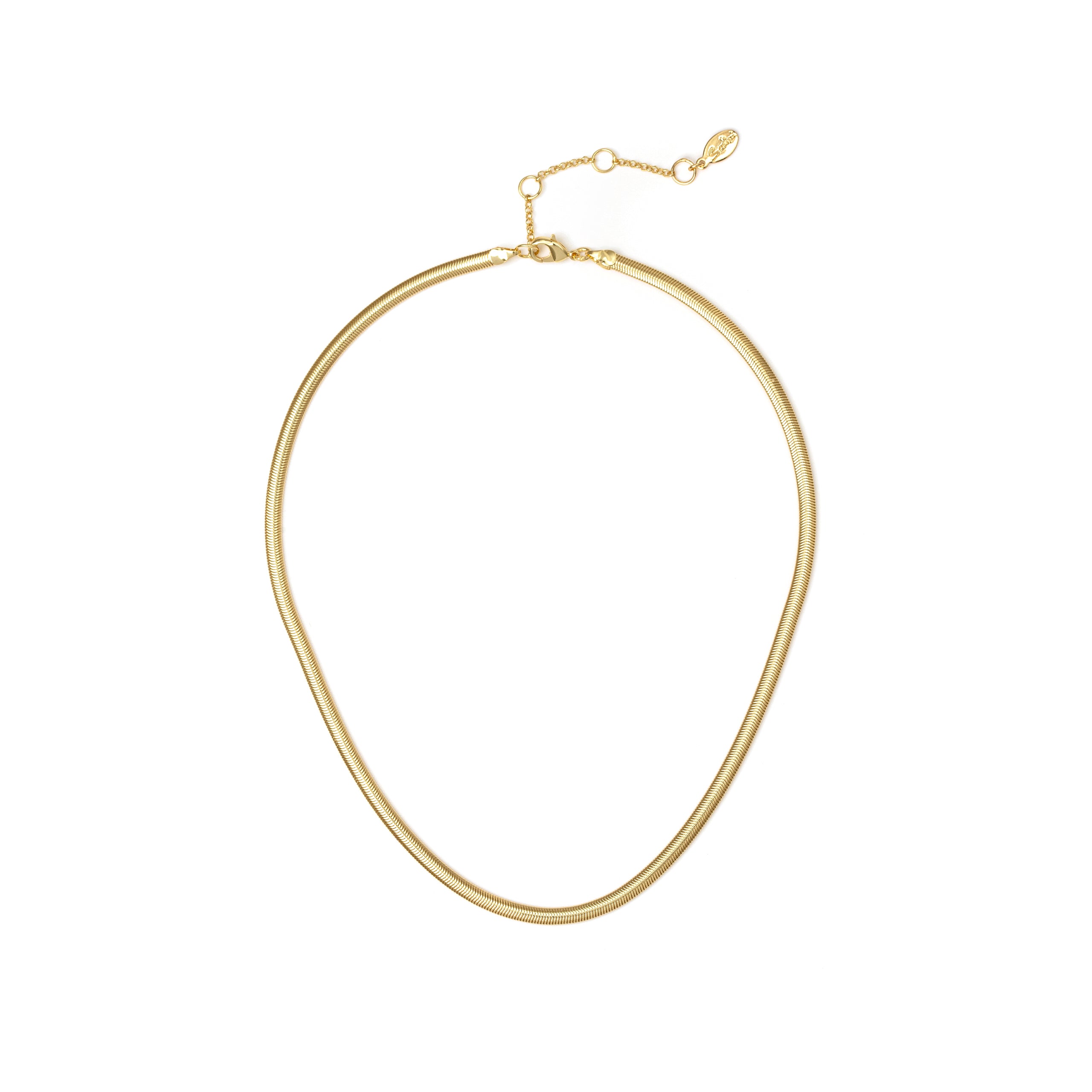 Collana serpentina corta leggera Cleopatra - Oro - Sodini Bijoux