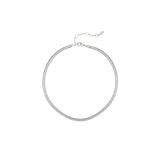 Girocollo a maglia serpentina Cleopatra - Argento - Sodini Bijoux