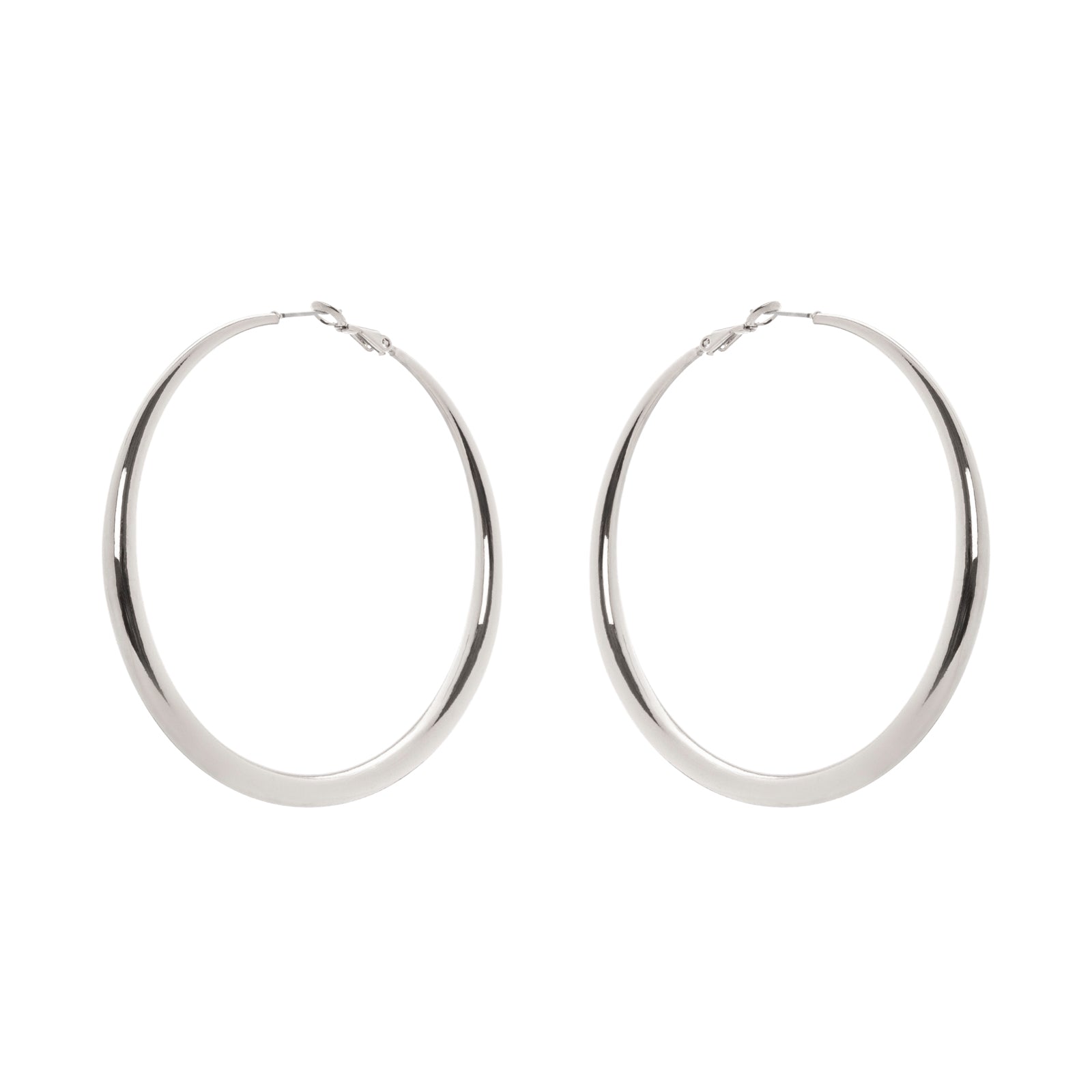 Grandi orecchini a cerchio Isabel - Argento - Sodini Bijoux