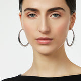 Orecchini a cerchio Isabel - Argento - Sodini Bijoux