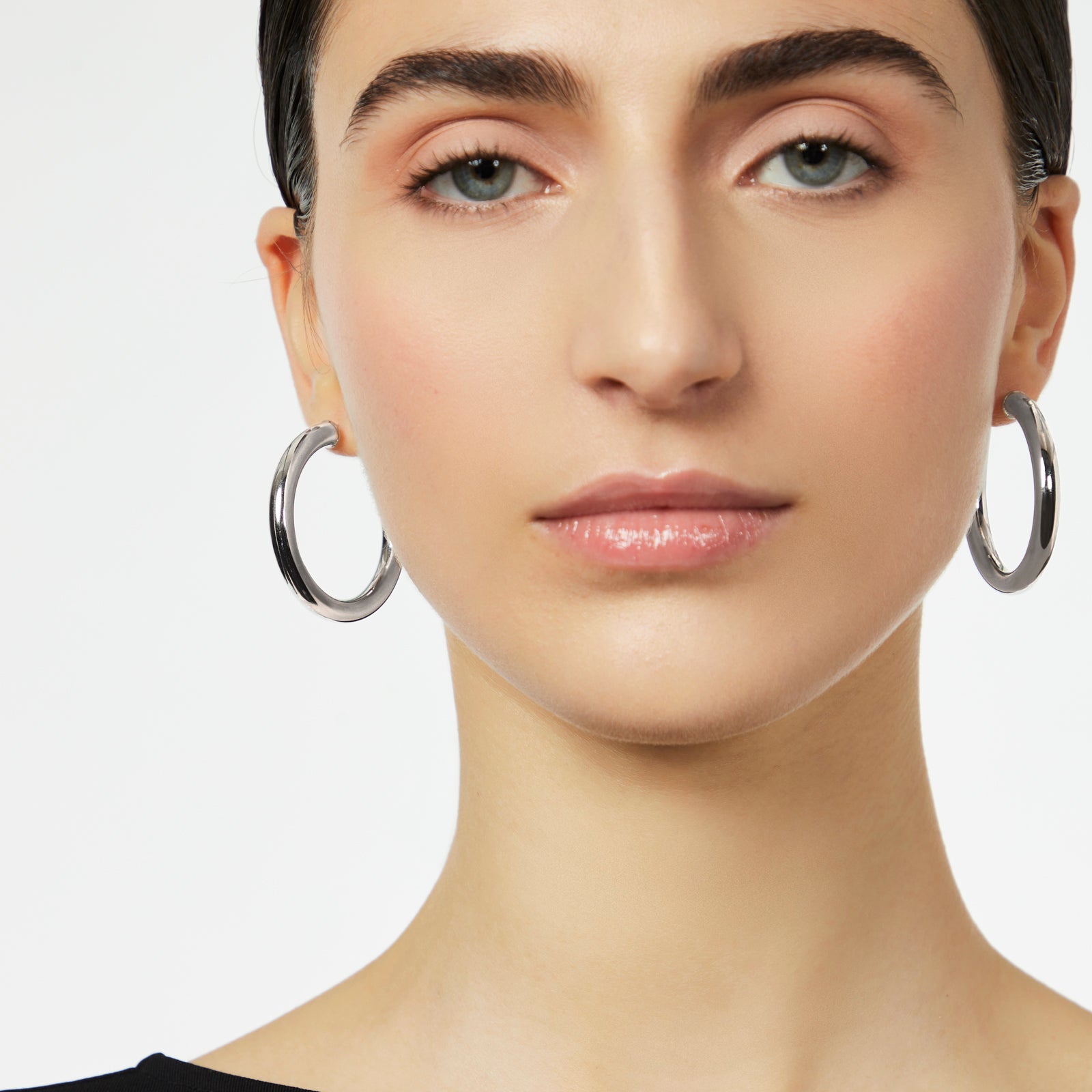 Orecchini a cerchio piccolo Isabel - Argento - Sodini Bijoux