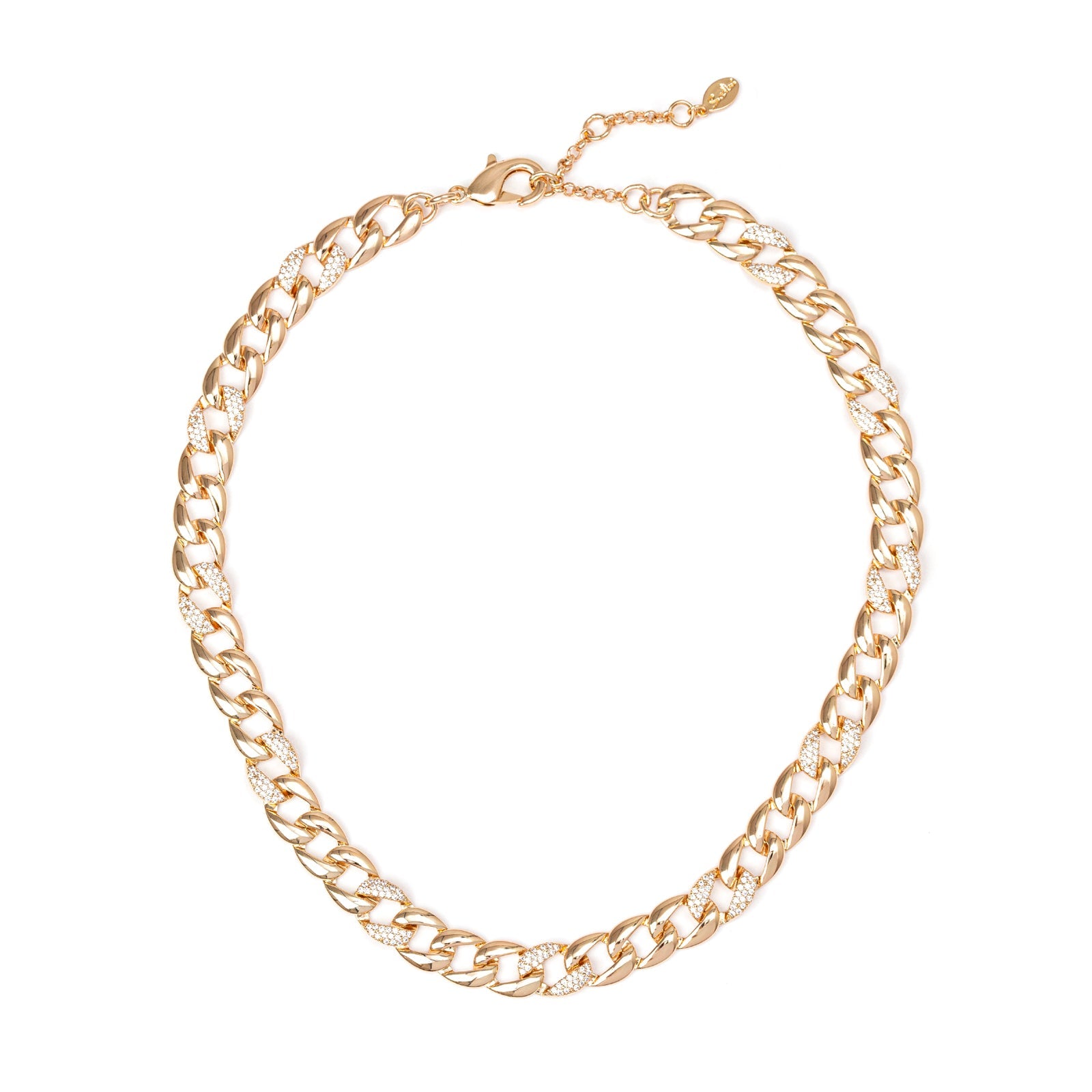 Groumette choker Chains - Gold - Sodini Bijoux