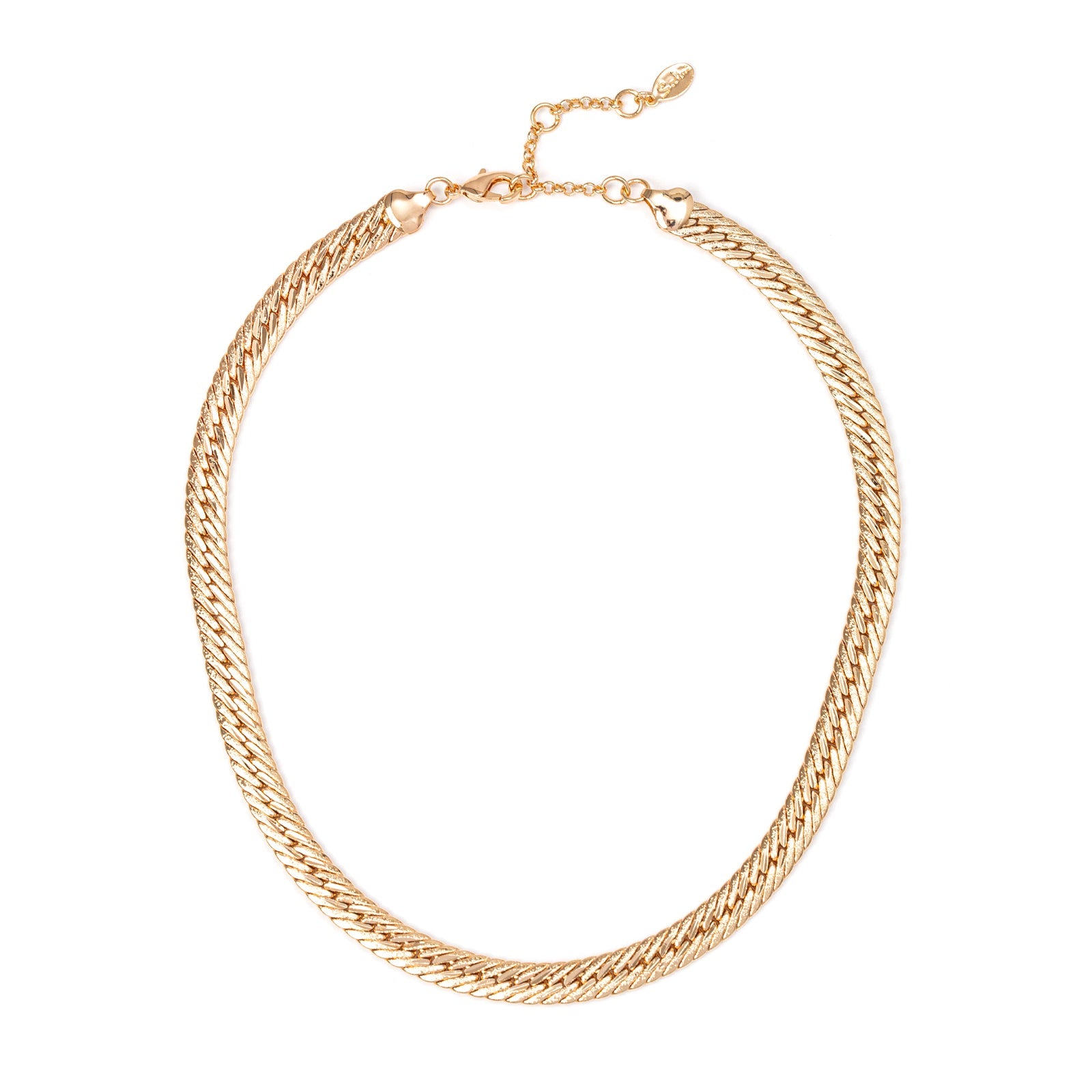 Light cuban links choker Chains - Gold - Sodini Bijoux