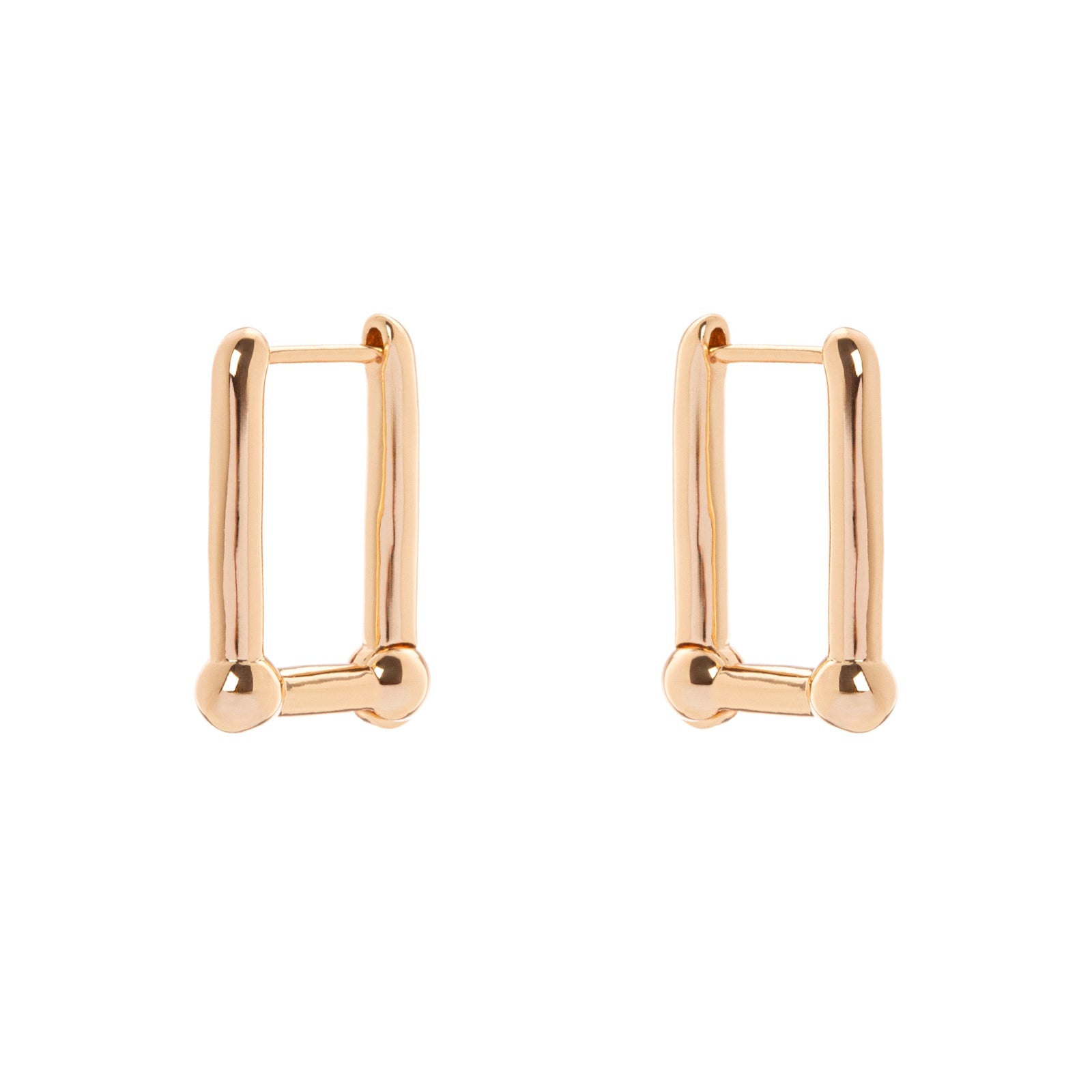 Orecchini punto luce quadrati 8mm – Lady Bijoux Orecchini punto luce quadrati 8mm – Lady Bijoux