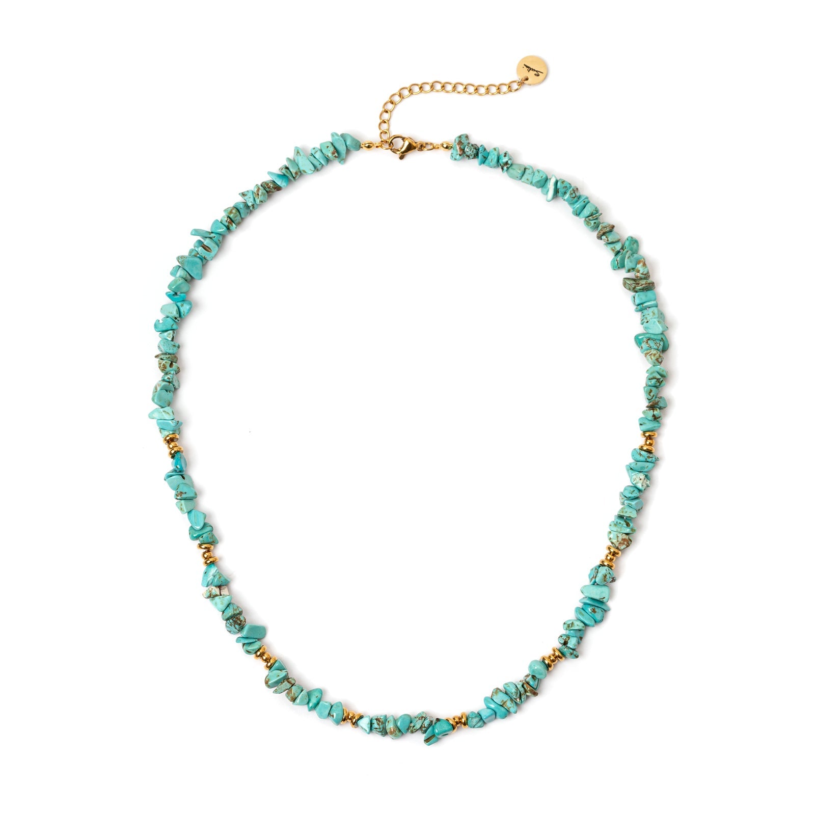 Collana corta chips Fortaleza - Turchese - Sodini Bijoux
