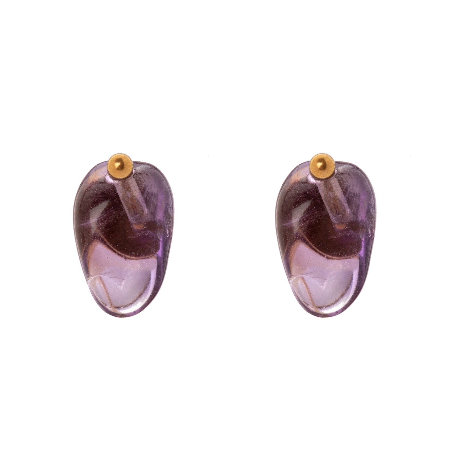 Orecchini ciottolo Fortaleza - Viola - Sodini Bijoux