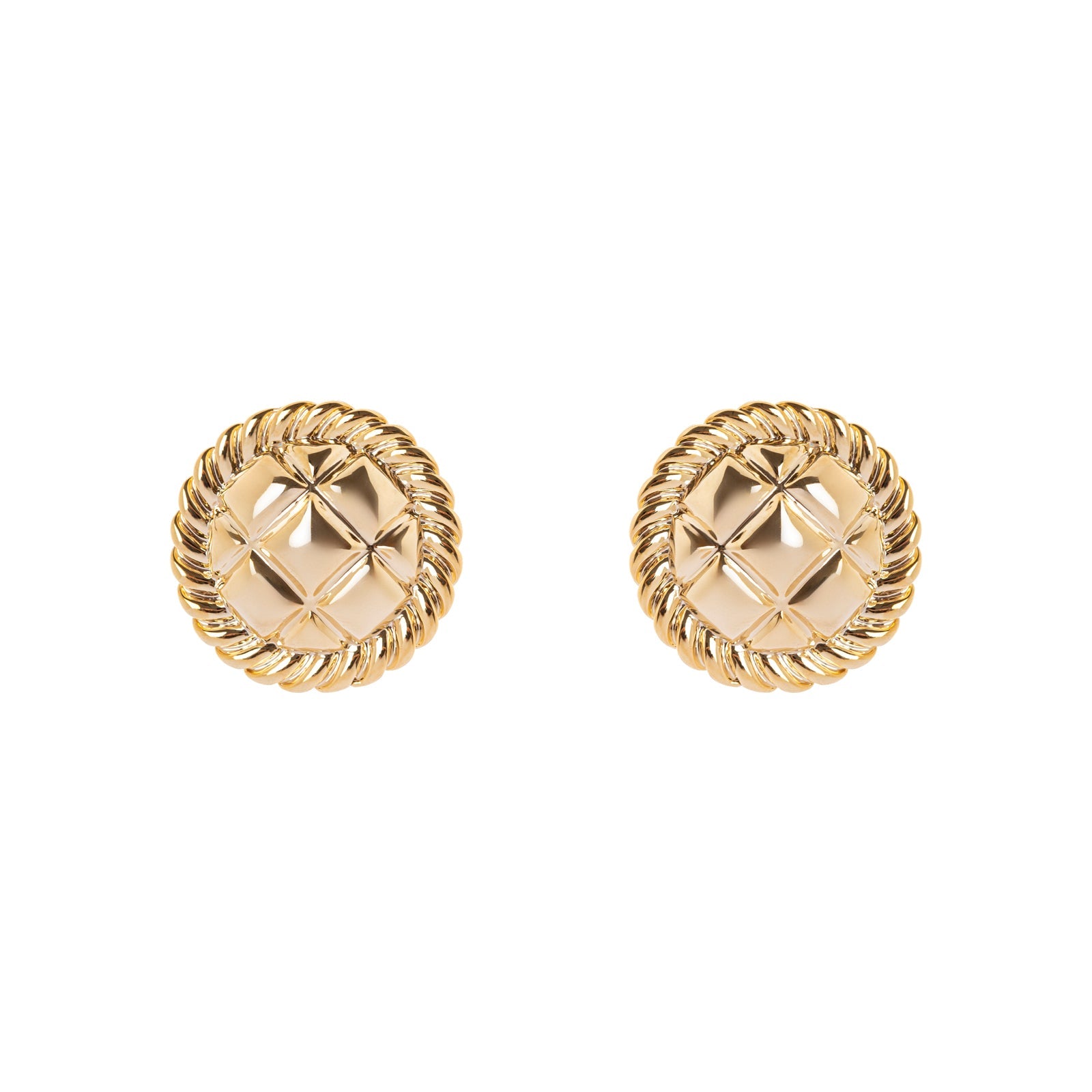 Orecchini a bottone Domus - Oro - Sodini Bijoux