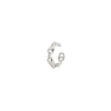 Orecchino ear cuff mini cerchio maglie marinare Rania - Argento - Sodini Bijoux