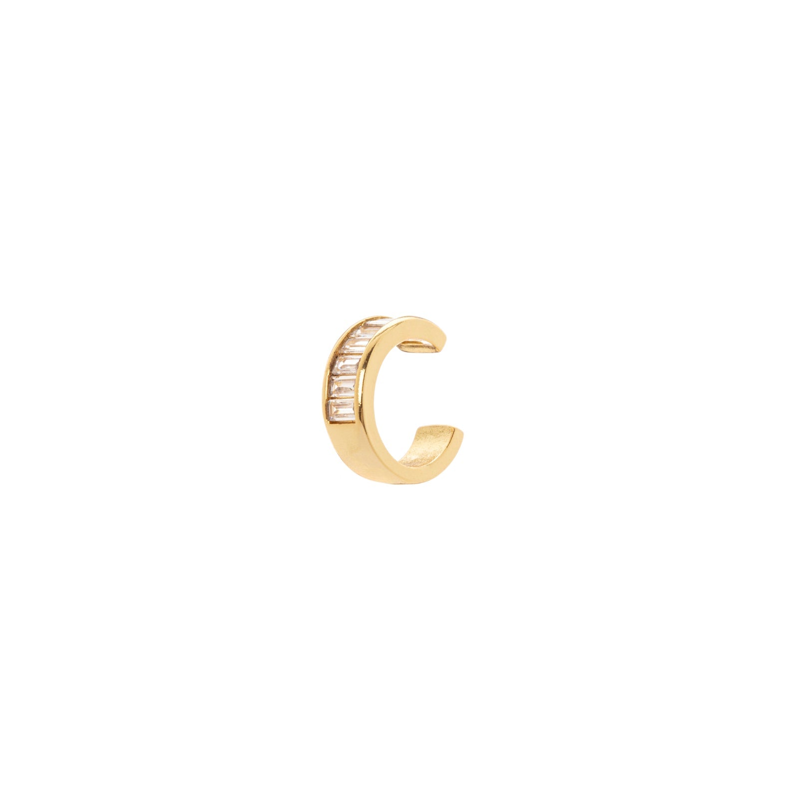 Orecchino ear cuff mini cerchio a fascia Rania - Oro - Sodini Bijoux