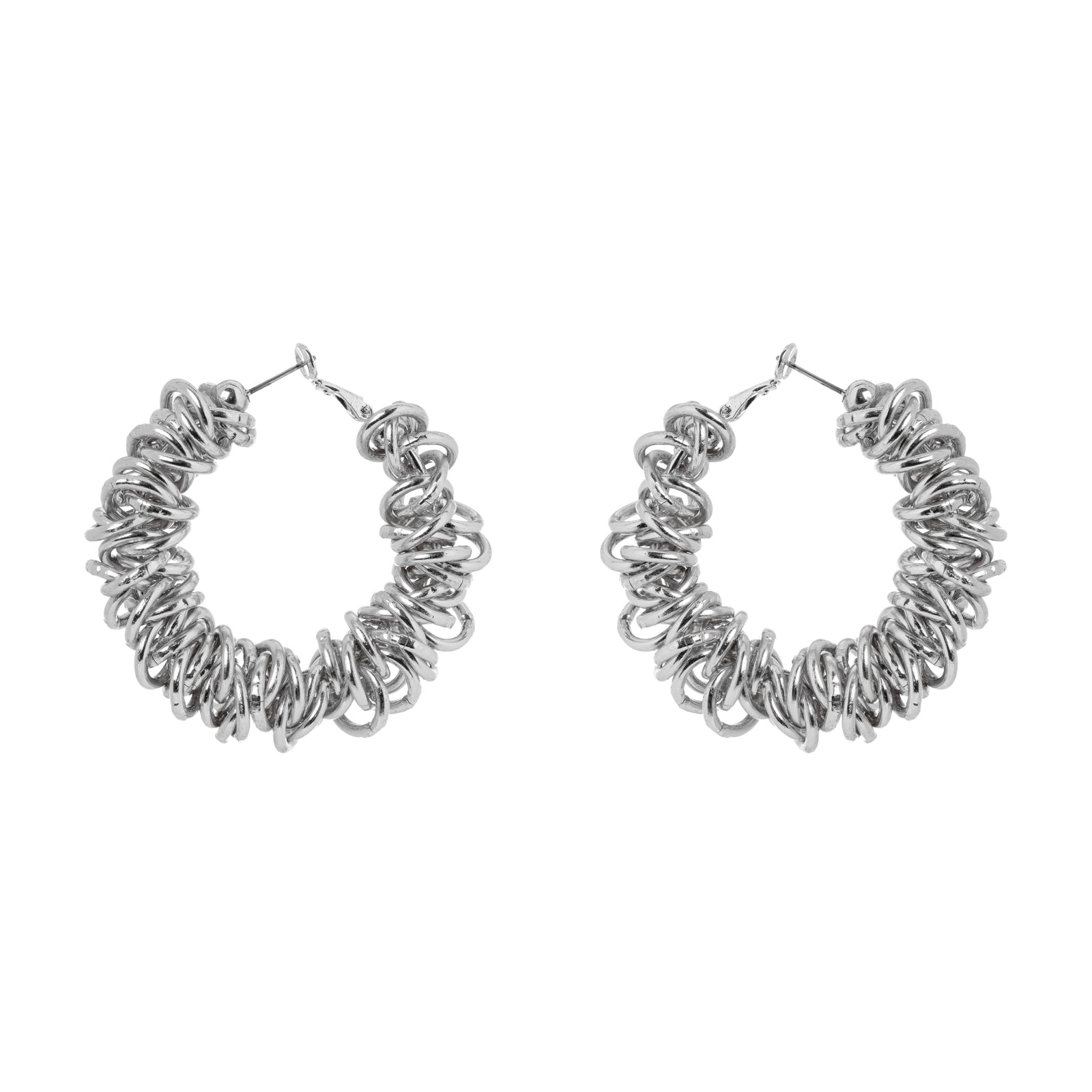 Orecchini a cerchio Vasilissa - Argento - Sodini Bijoux