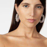 Orecchini a cerchio Vasilissa - Argento - Sodini Bijoux