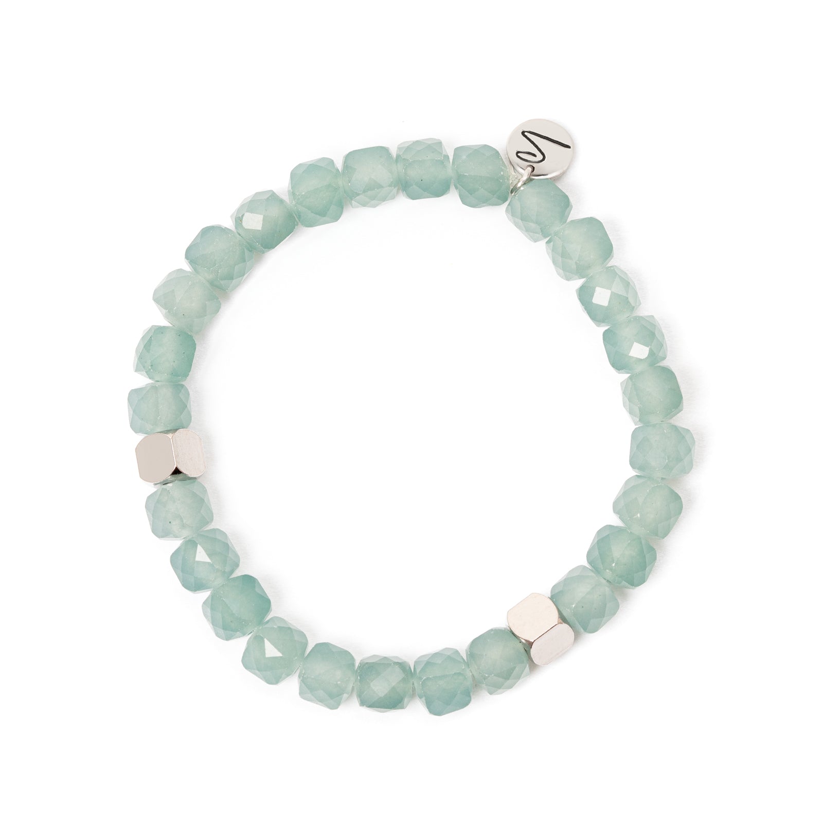 Bracciale elastico Noah - Acquamarina - Sodini Bijoux