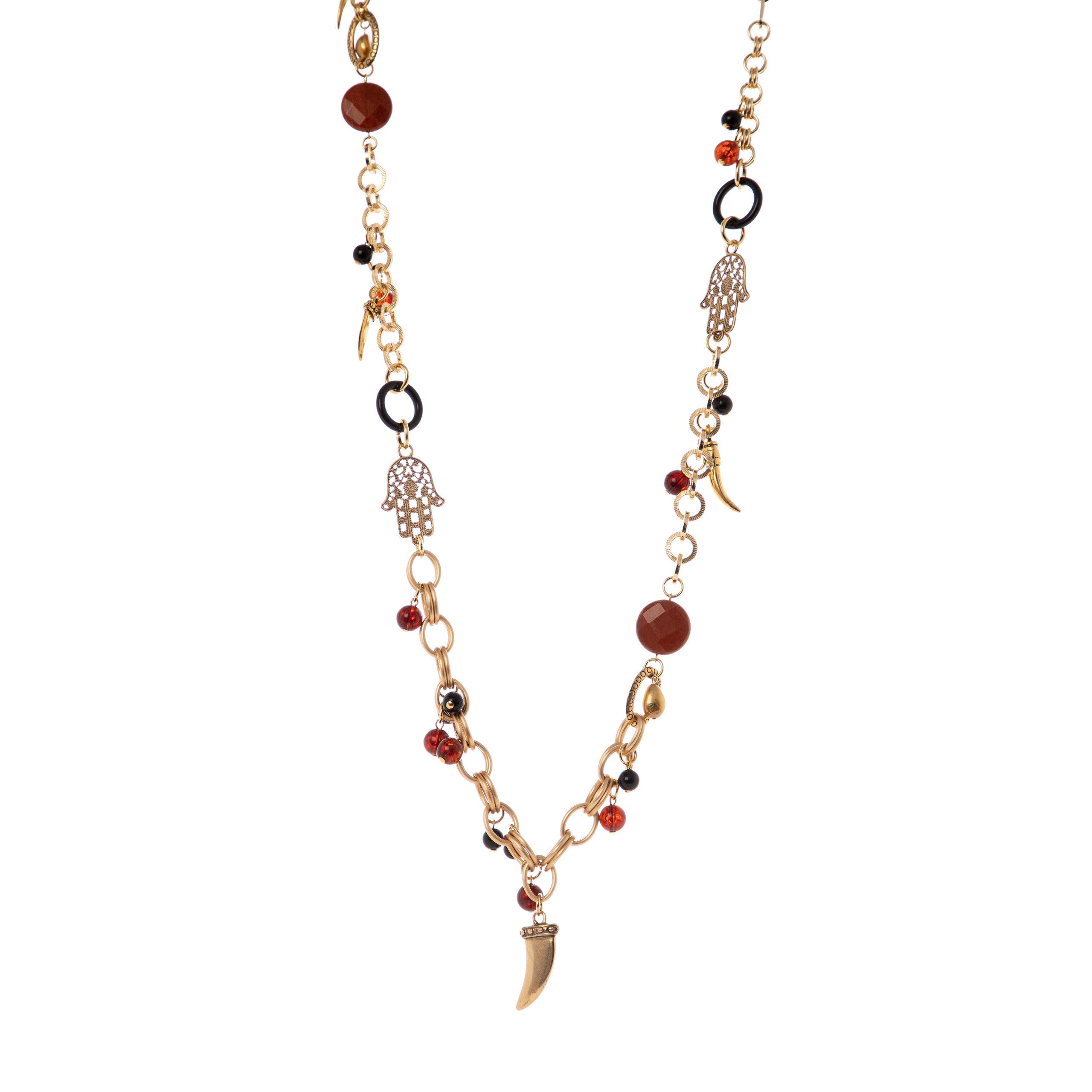 Collana good luck Kim - Arancio - Sodini Bijoux