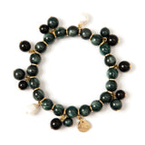 Bracciale elastico Kim - Verde - Sodini Bijoux