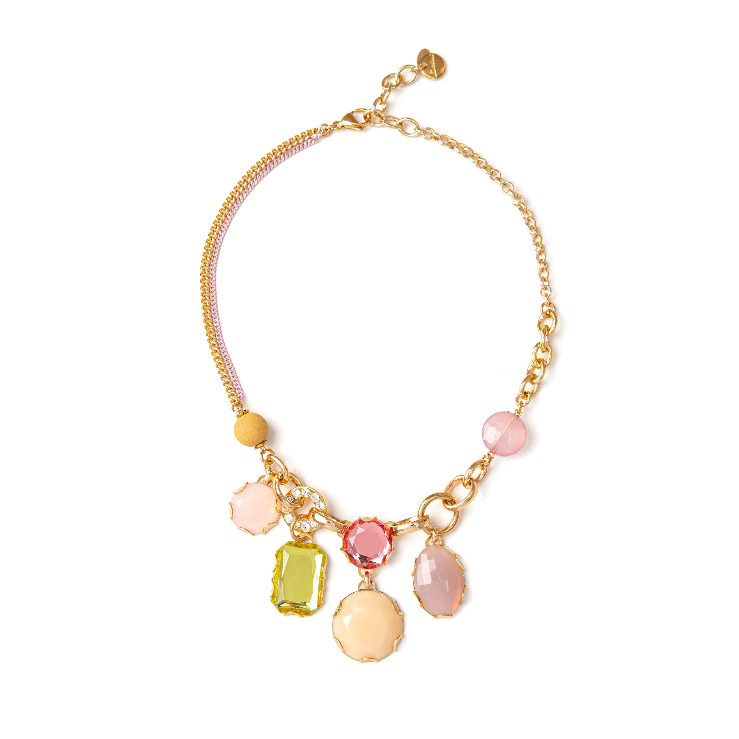 Girocollo catena e pendenti Sunrise - Rosa - Sodini Bijoux