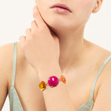 Bracelet with chained elements Sunrise - Multicoloured - Sodini Bijoux