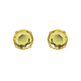 Point light light earrings Sunrise - Yellow - Sodini Bijoux