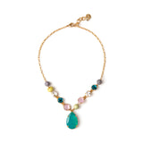 Collana corta con goccia pendente Reverse - Multicolor - Sodini Bijoux