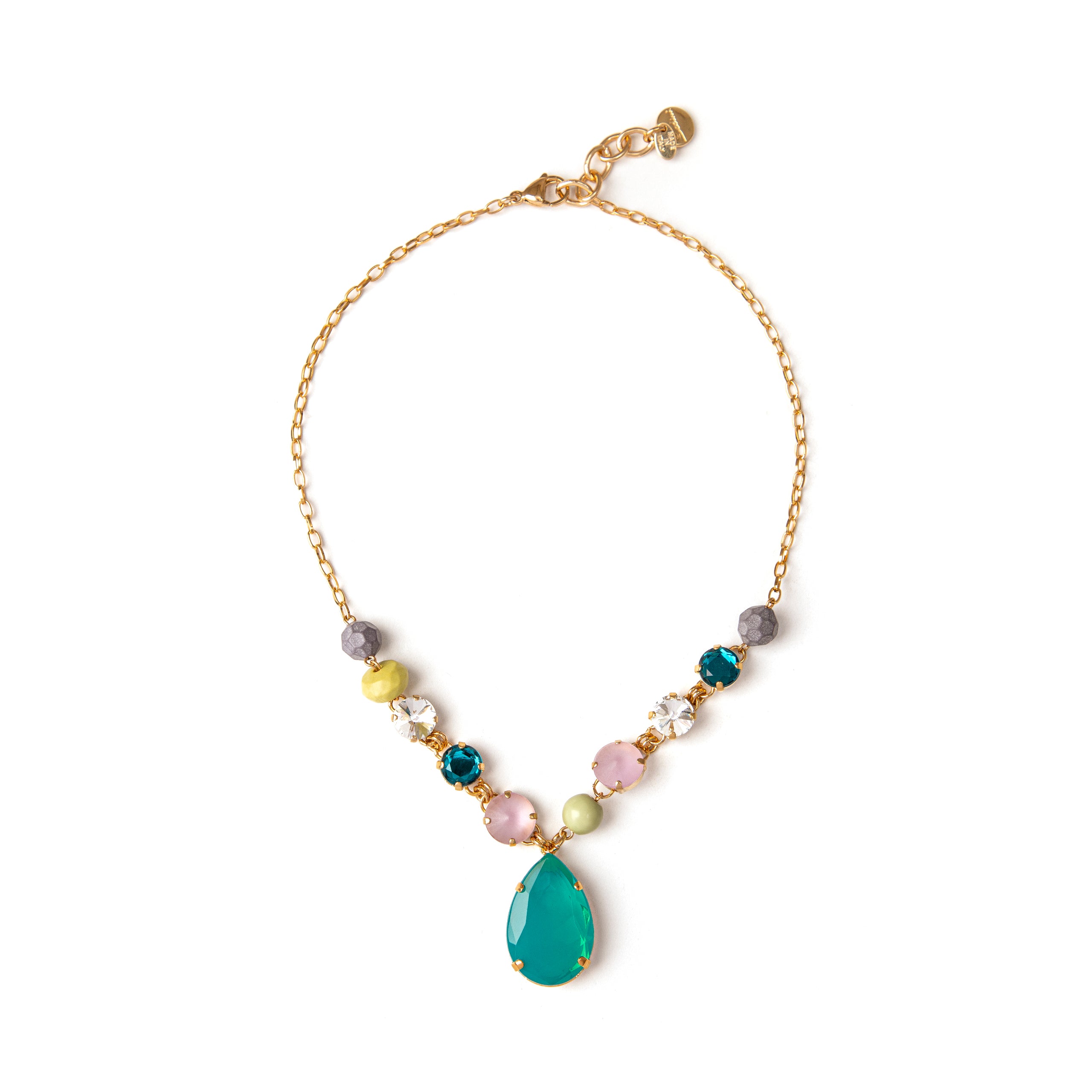 Collana corta con goccia pendente Reverse - Multicolor - Sodini Bijoux