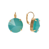 Orecchini a cuneo sfaccettato Reverse - Turchese - Sodini Bijoux