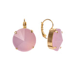 Orecchini a cuneo sfaccettato Reverse - Rosa - Sodini Bijoux